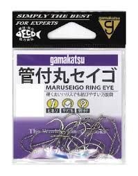 GAMAKATSU Ring Eye Round Seigo Rose [White] #18 (14pcs)
