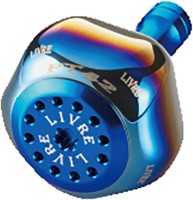 LIVRE 10172 PT42bbl-1 ​​ Custom Knob (for Shimano B) Fire x Blue