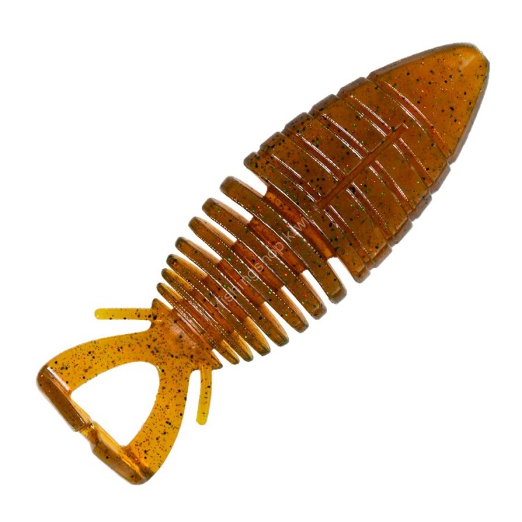 VALLEYHILL Bay Drive Change Flat 3.8'' #05 Caramel Shrimp (5pcs)