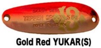 SKAGIT DESIGNS TePPeN Spoon Super Hammered YukaR 8.6g #Gold Red YukaR (S)