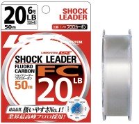 LINE SYSTEM Shock Leader FC [Natural] 30m #8 (30lb)