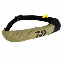 DAIWA INFLATABLE BULL LIFE JACKET DF-2709 MOSS GREEN FREE