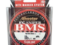 SUNLINE Shooter FC Sniper BMS AZAYAKA [Clear & Pink & Yellow-Green & Orange&Gray] 300m (7lb)