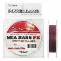 TORAY SeaBass PE Power Game Daytime x8 [Camouflage Red] 150m #1 (18lb)