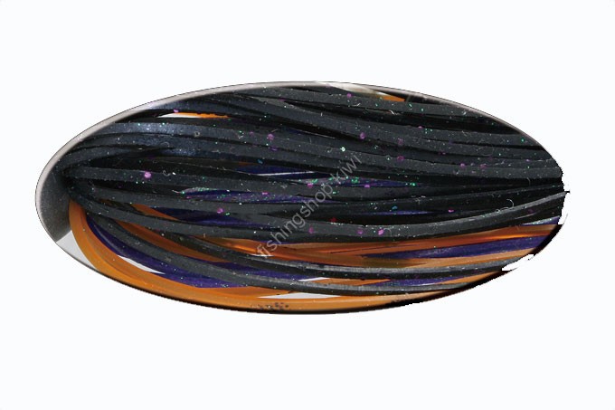JACKALL HEART JIG TG STRAIGHT RUBBER 1 / 2oz HM BLACK PU