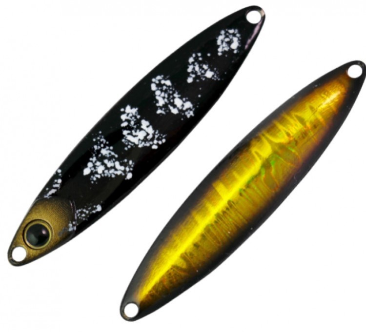 JACKALL Bin-Bin Metal TG Type-Slow 30g #Black Gold Ika Glow