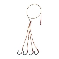 TSURI MUSHA Kimura Kepler Wire 4 Hook #13
