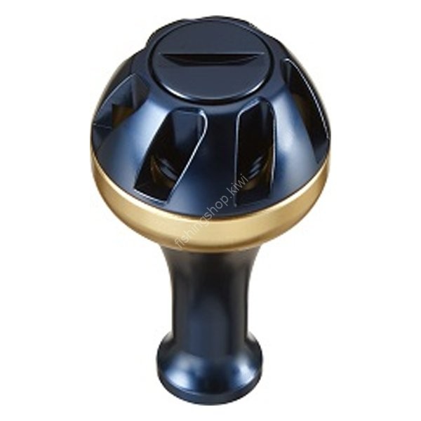 SLP WORKS SLPW Aluminum Round Knob S Navy Blue Gold