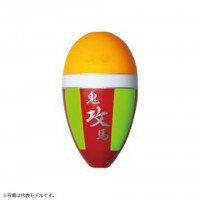 TSURI MUSHA Onima Uki Attack Large 2+BB [Urushi Red&Yellow-Green] #2+BB