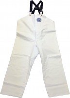 IKARI 11EA119 Ikari Stamp Fisherman Rain Wear Chest Pants Front Opening M White