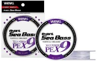 VARIVAS Avani SeaBass Max Power PE X9 [White Purple] 150m #1.2 (25lb)