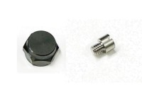 ZPI Color Handle Nut and Stainless Steel Fixing Screw #Gunmetal