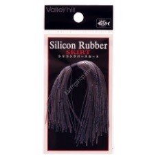 VALLEY HILL Silicon Rubber Skirt Sheet # 36 Smoke / BL Crystal