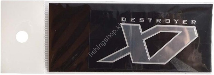 MEGABASS Metallic Sticker 10cm #X7