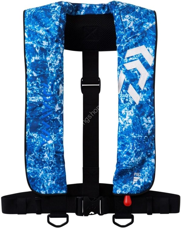 DAIWA DF-2608 Inflatable Life Jacket [Ocean Camo] F