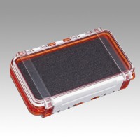 MEIHO Waterproof Case WG-2 Clear Orange