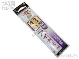 GAMAKATSU Ainame w/45cm Thread [Red] #14 (5pcs)