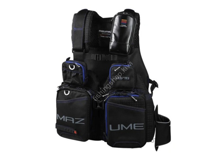 MAZUME Tidemania Life Jacket #Black x Blue