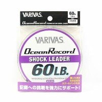 VARIVAS Ocean Record Shock Leader [Misty Purple] 50m #14 (60lb)