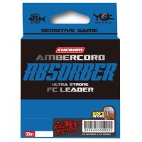 YGK Cherum Ambercord Absorber FC Leader 30 m 2.4Lb #0.4