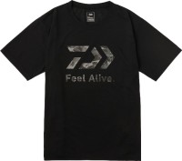 DAIWA DE-9524 Feel Alive. Sunblock Shirt (Black) 3XL