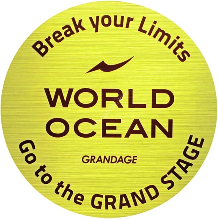 APIA Grandage World Ocean Aluminum End Cap Sticker