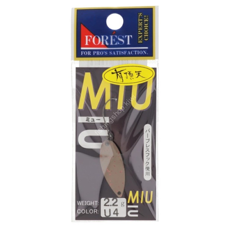 FOREST 23*4 Uchouten Miu 2.2g #U04 Yoru Fen Gureju