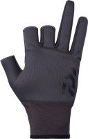 DAIWA DG-8023W Windproof Beltless Gloves 3 Pieces Cut (Gunmetal) M