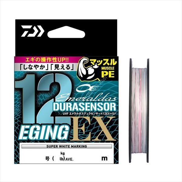 DAIWA UVF Emeraldas Dura Sensor x12EX+Si3 [Super White + Marking] 150m #0.6 (13lb)