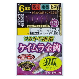 GAMAKATSU Wakasagi Chain Keimura Gold 6 Motobe W253 0.5-0.2
