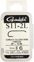 GAMAKATSU S11-2L [NS Black] #6 (20pcs)