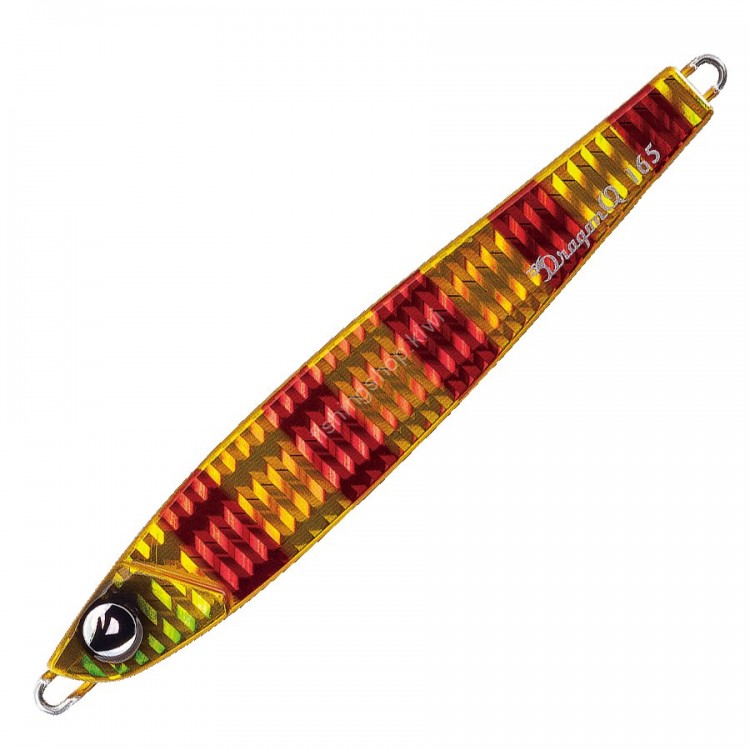 VALLEY HILL Dragon Q Metal Flat 130g #06 Gold / Red Stripe