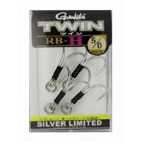 GAMAKATSU Twin RB-H Silver Limited #5/0 (4pcs)