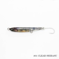 LITTLE JACK AmeZaiku JP 55mm #01 Clear Shirasu