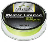 VARIVAS Super Trout Area Master Limited Super Premium PE [Neo Yellow] 75m #0.15 (4.5lb)
