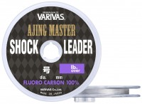 VARIVAS Ajing Master Shock Leader [Natural] 30m #0.5 (2lb)