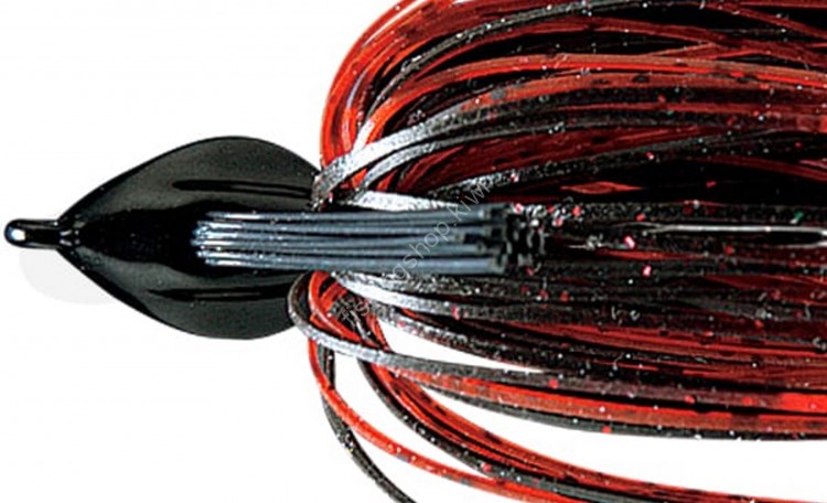 DEPS Flat Back Jig Silicon Skirt 10.5g #26 Fire Edge