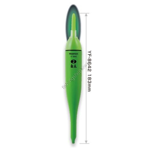 Hapyson YF-8642 Green Independence Rubber Top Mini Float No.2