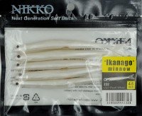 NIKKO 232 Ikanago Minnow 4.6 #C03 Pearl White