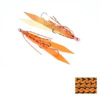 MIYAICHI Sakuraichi (Oka) Spare Unit Odai Straight – Triple Onigake #08 Scale Orange Black