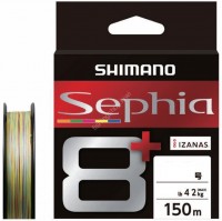 SHIMANO LD-E51T Sephia 8+ [10m x 5colors] 150m #0.4 (9.3lb)