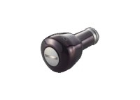 LIVRE Titanium Knob Delta D27BTI-1 #Brown (IP)/Titanium (1pcs)