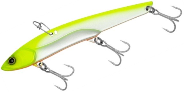 JACKALL Big Backer Metal 107HW 35g #Chartreuse Back Pearl II