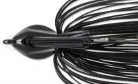 DEPS Flat Back Jig 5.25g Silicon Fine Skirt 63 FS Black