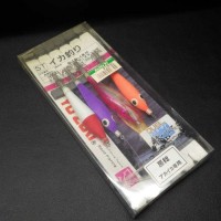 Duel ST Squid Hook Red Squid for Boso 4 pcs Discontinued