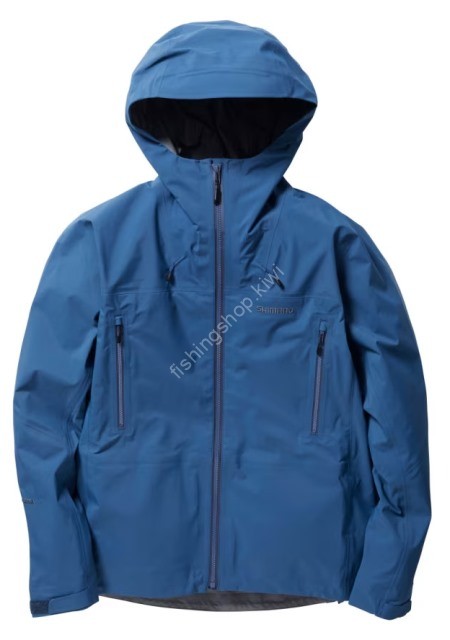 SHIMANO RA-021X Gore-Tex Angler's Shell Jacket (Mazume Blue) M