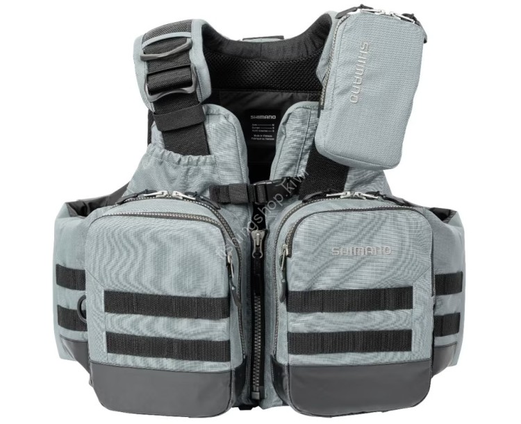 SHIMANO VF-274W Act Game Vest Storm Gray M