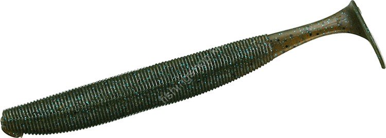 DAIWA Steez Stirring Shad 3.3" #Green Pumpkin Blue Flake