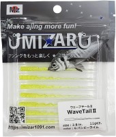OTHER BRANDS MIZARE WaveTail II 2.8'' #3 G Bambi Lime