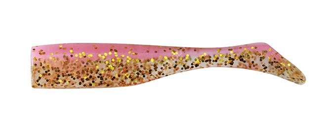 DUO Beach Walker Haul Shad 4 in Twoton Color Horita Pink Glow Gold